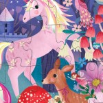 50 pc Crocodile Creek Flat House Puzzle - Unicorn Castle
